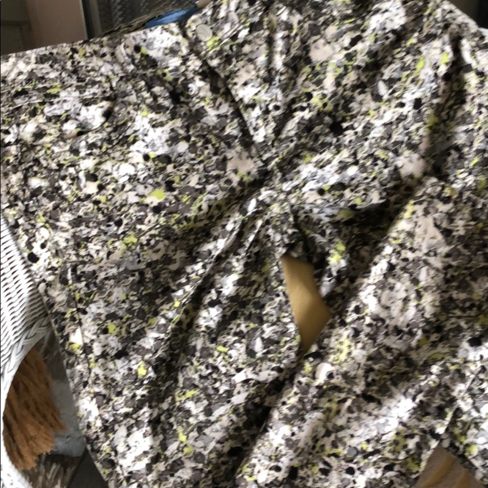 Skinny patterned pant